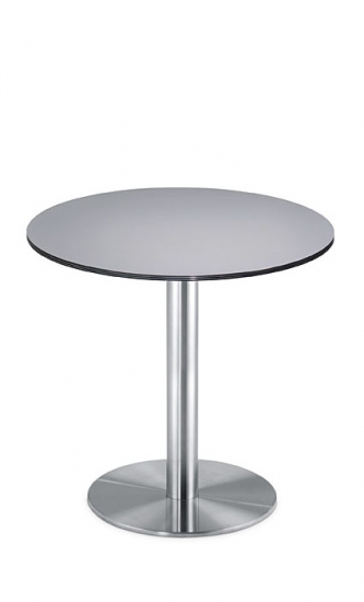 Стол для кафе из Германии круглый на металлической ножке тарелке EC07538.jpg